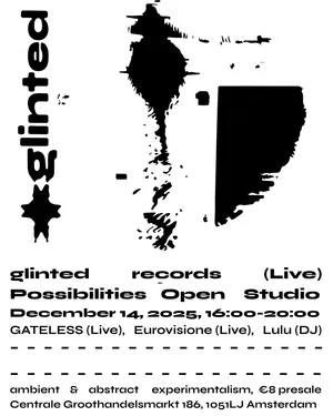 glinted 01.5 release event poster